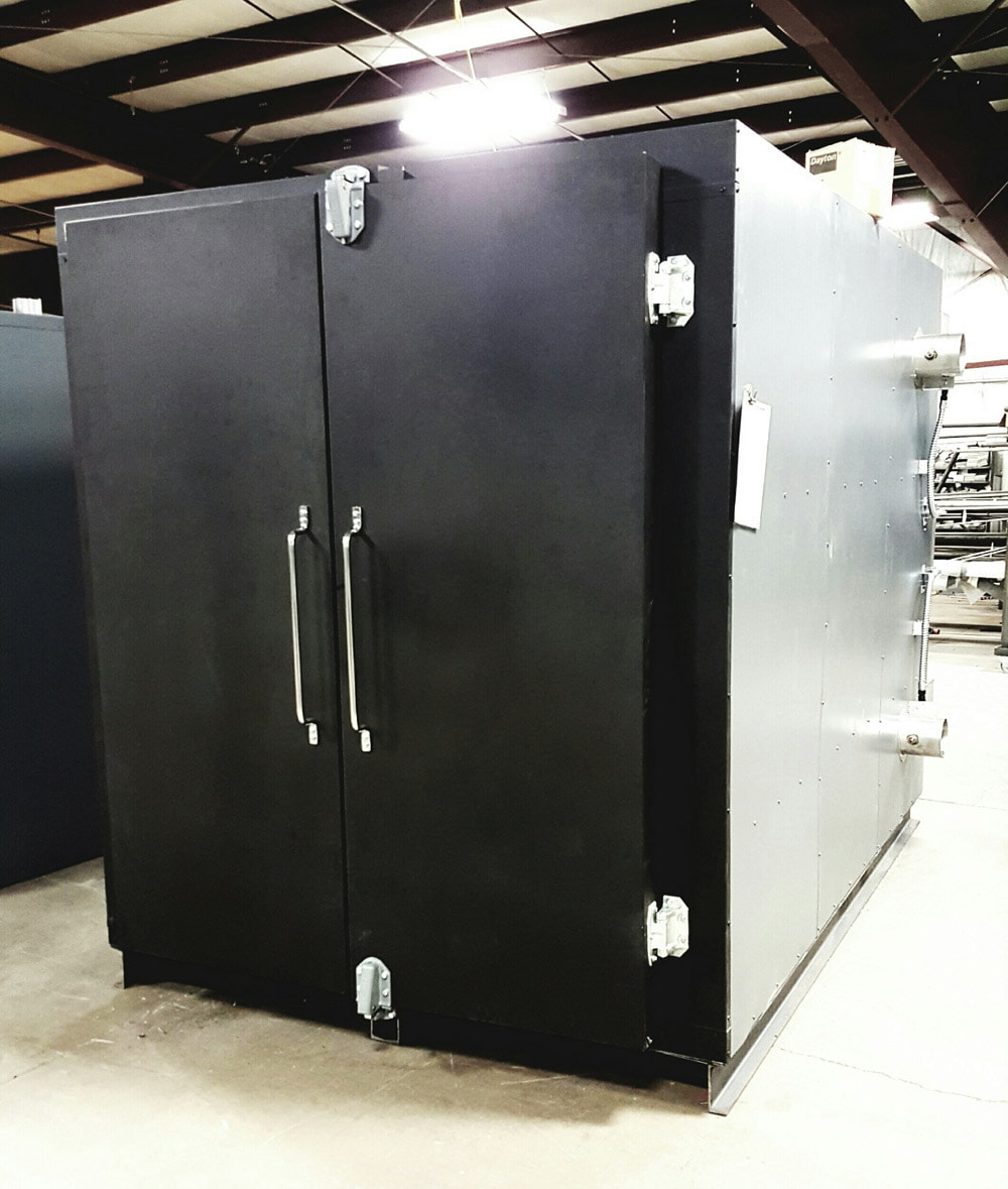 HT175.5 TUL heat-treating oven with closed doors