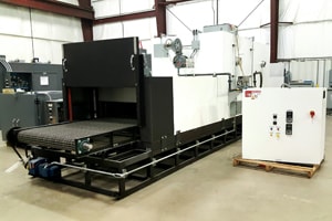 On-Site Wheel Repair's conveyor oven