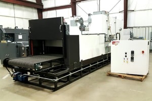 onsite wheel repair conveyor oven