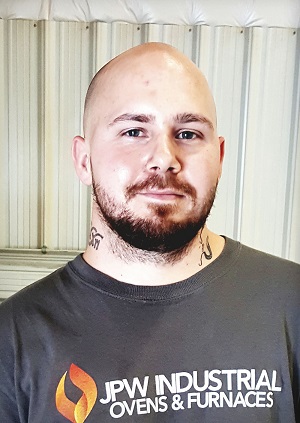 JPW assembly specialist Tyler Bailey